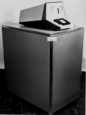 Figure 2 — The EDTC-1 prototype of January 1962, which kept its numbers on a magnetic drum.