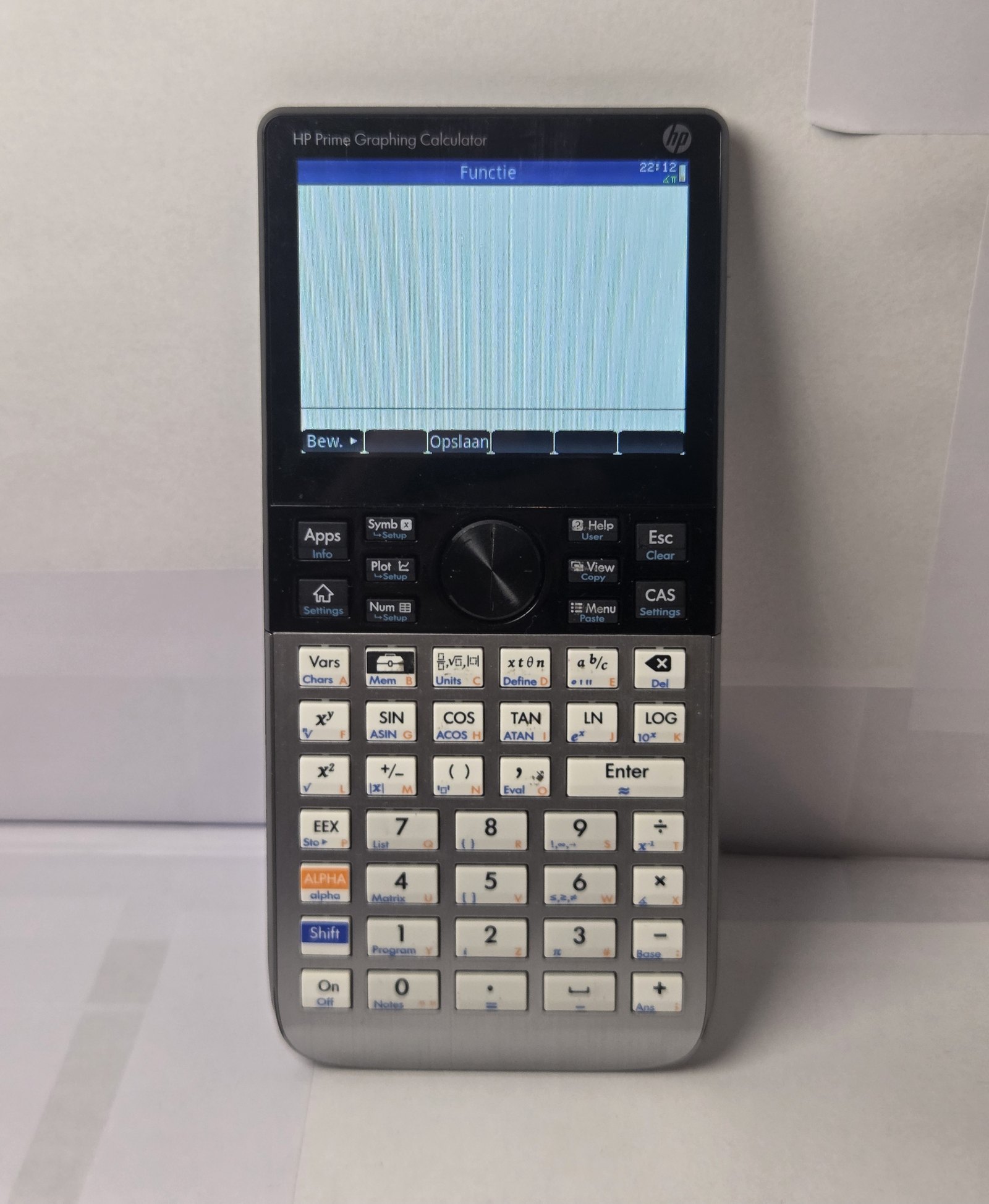 Figure 9 — The HP Prime G2 of 2018, with its colour touch screen.