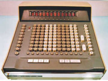 Figure 4 — An ANITA Mk VII, serial number 510: the continental version, made in far smaller numbers than the Mk VIII.