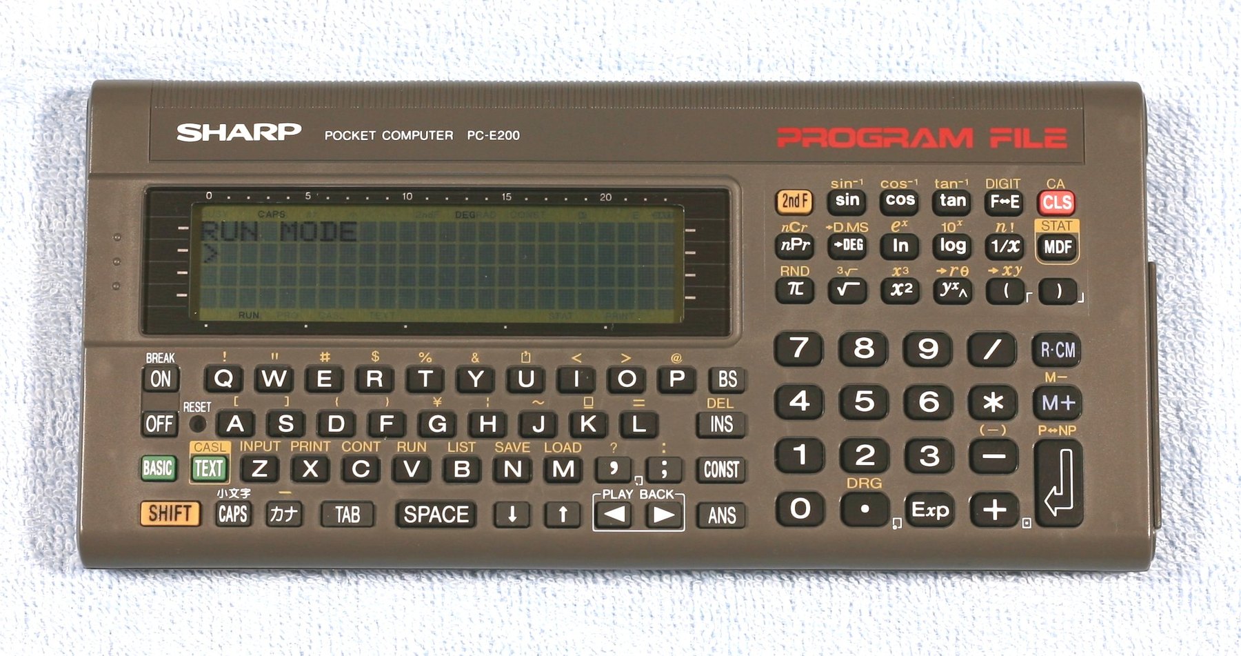 Figure 9 — The Sharp PC-E200.