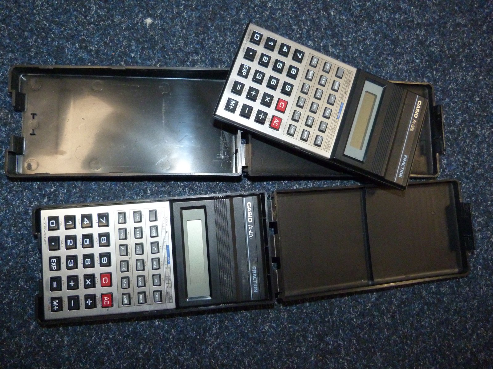 Figure 4 — The Casio fx-82D of 1989, which added fractions.